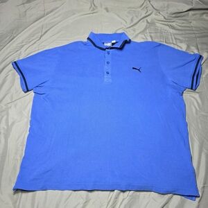 Puma Blue Polo Shirt
